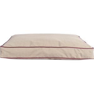 Carolina Pet GreenDog Checkered Wave Pet Napper Dog Bed, Wavy Tan, Large