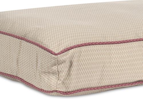 Show full view: Carolina Pet GreenDog Checkered Wave Pet Napper Dog Bed, Wavy Tan, Medium slide 5 of 9