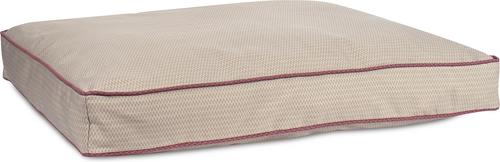 Show full view: Carolina Pet GreenDog Checkered Wave Pet Napper Dog Bed, Wavy Tan, Large slide 2 of 9