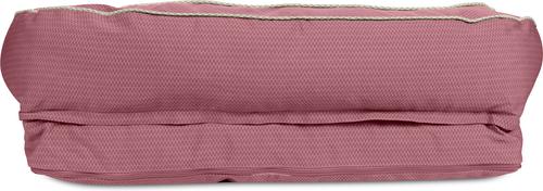 Show full view: Carolina Pet GreenDog Checkered Wave Bolster Dog Bed, Wavy Red, Large slide 4 of 9