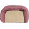 Show in main carousel: Carolina Pet GreenDog Checkered Wave Bolster Dog Bed, Wavy Red, Large slide 5 of 9