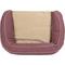 Show in main carousel: Carolina Pet GreenDog Checkered Wave Bolster Dog Bed, Wavy Red, Small slide 6 of 10