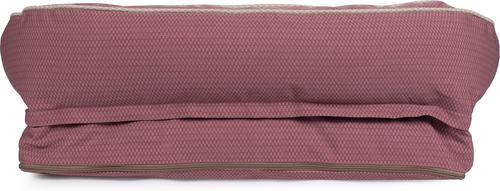 Show full view: Carolina Pet GreenDog Checkered Wave Bolster Dog Bed, Wavy Red, Small slide 5 of 10