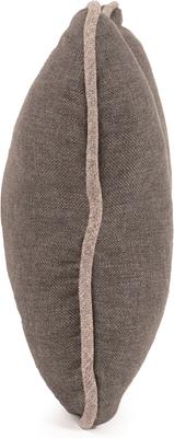 Show full view: Carolina Pet GreenDog Luxe Neutral Bone Pillow Dog Bed, Dark Gray, Small/Medium slide 3 of 6