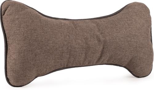 Show full view: Carolina Pet GreenDog Luxe Neutral Bone Pillow Dog Bed, Coffee, Large/X-Large slide 3 of 6