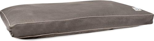 Show full view: Carolina Pet GreenDog Luxe Neutral Napper Dog Bed, Dark Gray, X-Large slide 2 of 8