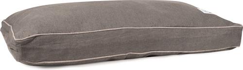 Show full view: Carolina Pet GreenDog Luxe Neutral Napper Dog Bed, Dark Gray, Medium slide 2 of 8