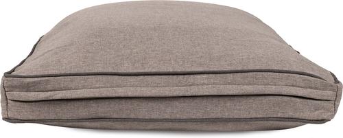 Show full view: Carolina Pet GreenDog Luxe Neutral Napper Dog Bed, Light Gray, Medium slide 3 of 8