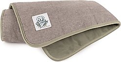 Carolina Pet GreenDog Luxe Netural Dog Crate Blanket, Light Gray, Small/Medium slide 1 of 6