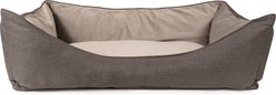 Carolina Pet GreenDog Luxe Neutral Kuddler Dog Bed, Dark Gray, X-Large