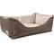 Show in main carousel: Carolina Pet GreenDog Luxe Neutral Kuddler Dog Bed, Coffee, Large slide 2 of 8