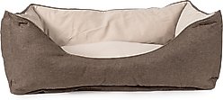 Carolina Pet GreenDog Luxe Neutral Kuddler Dog Bed, Coffee, Large