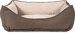 Carolina Pet GreenDog Luxe Neutral Kuddler Dog Bed, Coffee, Medium