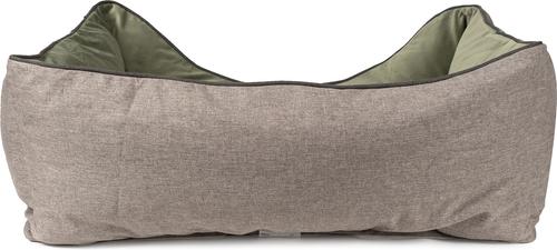 Show full view: Carolina Pet GreenDog Luxe Neutral Kuddler Dog Bed, Light Gray, Large slide 5 of 9