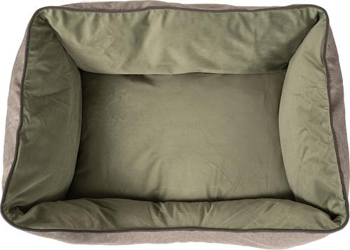 Show full view: Carolina Pet GreenDog Luxe Neutral Kuddler Dog Bed, Light Gray, Large slide 6 of 9