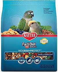 Kaytee Forti-Diet Pro Health Conure & Lovebird Food, 4-lb bag slide 1 of 8