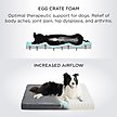 Show in main carousel: Bedsure Orthopedic Waterproof Dog Mat & Bed with Sherpa & Oxford Fabric Removable Cover, Dark Grey, Large slide 3 of 9