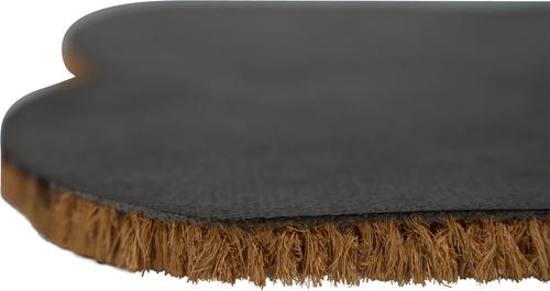 Show full view: Huntley Pet Cat Print Natural Coir Doormat, Anti-Slip Backing, Tan, 17 x 30-in slide 5 of 7