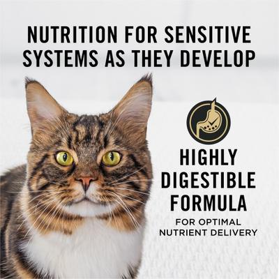 Show full view: Purina Pro Plan Adult Sensitive Skin & Stomach Salmon & Rice Formula Dry Cat Food, 3.5-lb bag slide 5 of 13