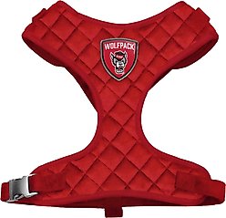 Littlearth NCAA Velvet Pet Harness, North Carolina State Wolfpack, Large slide 1 of 5