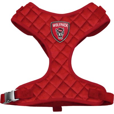 Littlearth Littlearth NCAA Velvet Dog Harness, North Carolina State Wolfpack, X-Large