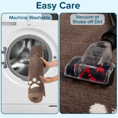 Show full view: Pet Adobe Dog Door Mat for Muddy Paws, Brown, Large slide 5 of 6