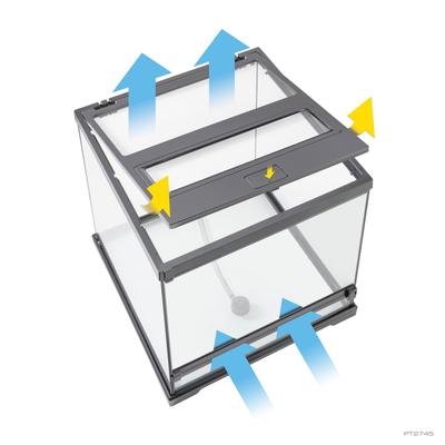 Show full view: Exo Terra Dart Frog Terrarium Reptile Habitat slide 5 of 7