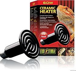 Exo Terra Ceramic Reptile Heater Bulb, 60-watt
