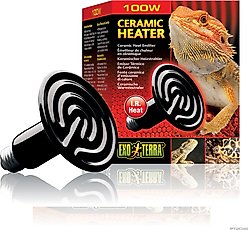 Exo Terra Ceramic Reptile Heater Bulb, 100-watt