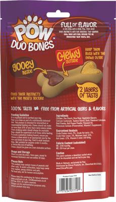 Show full view: Fieldcrest Farms Pow Duo Bones Dog Treats, 2 count slide 5 of 5