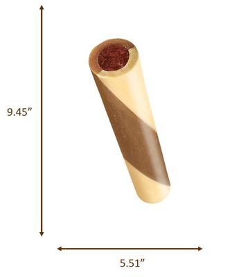 Show full view: Fieldcrest Farms Pow Twisted Sticks Chicken & Peanut Butter Flavor Dog Treats, 4 count slide 5 of 5