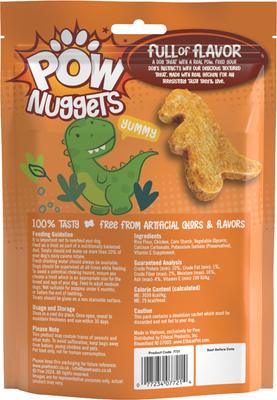 Show full view: Fieldcrest Farms Pow Buddie Nuggets Dino Chicken Flavor Dog Treats, 13 count slide 3 of 5