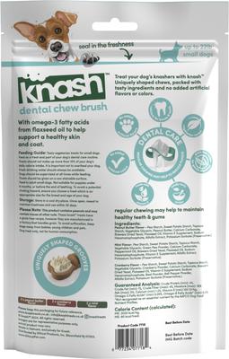 Show full view: Fieldcrest Farms Knash Brush Dental Dog Chews, 6 count slide 3 of 7