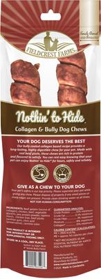 Show full view: Fieldcrest Farms Nothin' To Hide Spirals 8-inch Bully Dog Chews, 2 count slide 3 of 5
