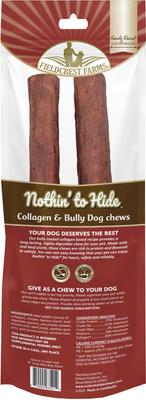 Show full view: Fieldcrest Farms Nothin' To Hide Large Roll 10-inch Bully Flavor Dog Chews, 2 count slide 3 of 4
