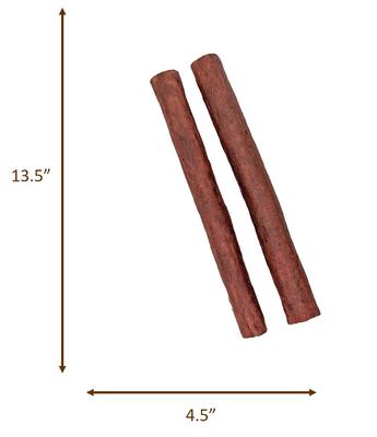 Show full view: Fieldcrest Farms Nothin' To Hide Large Roll 10-inch Bully Flavor Dog Chews, 2 count slide 4 of 4