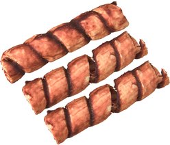 Fieldcrest Farms Nothin' To Hide Spirals 5-inch Bully Dog Chews, 3 count slide 2 of 4