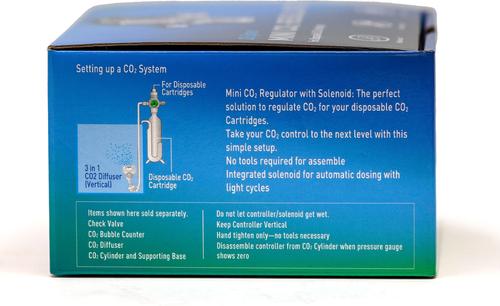 Show full view: AquaZen CO2 Mini Regulator with Solenoid slide 2 of 3
