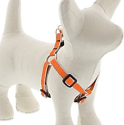 LupinePet Reflective Diamonds Step In Dog Harness, Orange Diamond, Small: 12 to 18-in chest