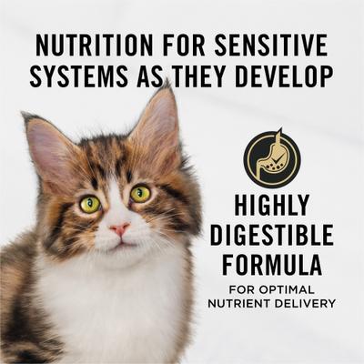 Show full view: Purina Pro Plan Kitten Sensitive Skin & Stomach Salmon & Rice Formula Dry Cat Food, 7-lb bag slide 5 of 13