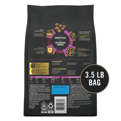 Show full view: Purina Pro Plan Adult Sensitive Skin & Stomach Salmon & Rice Formula Dry Cat Food, 3.5-lb bag slide 3 of 13