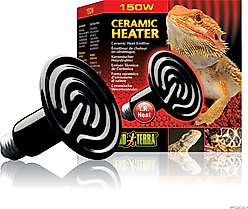 Exo Terra Ceramic Reptile Heater Bulb, 150-watt