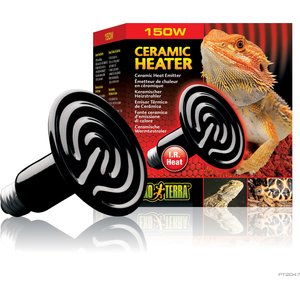 Exo Terra Ceramic Reptile Heater Bulb, 150-watt