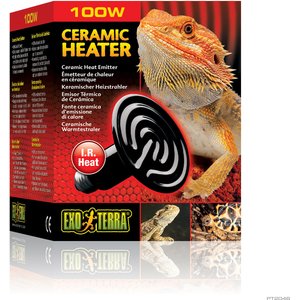 Exo Terra Ceramic Reptile Heater Bulb, 100-watt