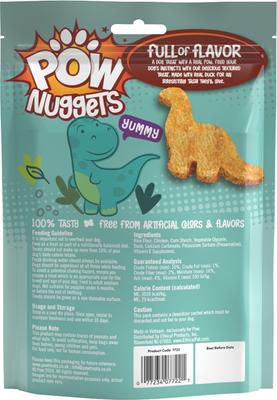 Show full view: Fieldcrest Farms Pow Buddie Nuggets Dino Duck Flavor Dog Treats, 13 count slide 3 of 5