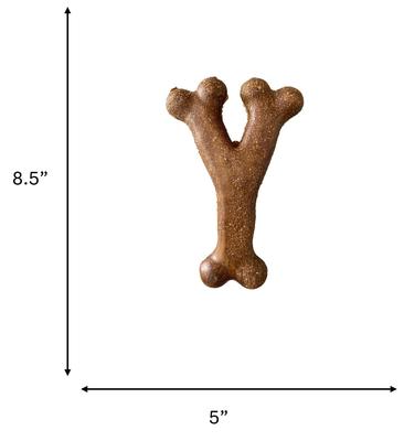Show full view: Fieldcrest Farms Bambones Natural Wishbone 7-inch Dog Chew slide 5 of 6