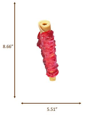 Show full view: Fieldcrest Farms Pow Meaty Wraps Duck Flavor Dog Treats, 12 count slide 4 of 4