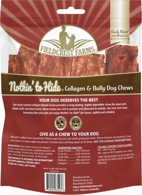 Show full view: Fieldcrest Farms Nothin' To Hide Flip Chips Bully Flavor Dog Chews, 8 count slide 3 of 5