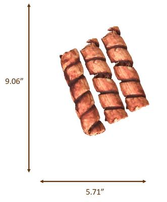 Show full view: Fieldcrest Farms Nothin' To Hide Spirals 5-inch Bully Dog Chews, 3 count slide 5 of 5