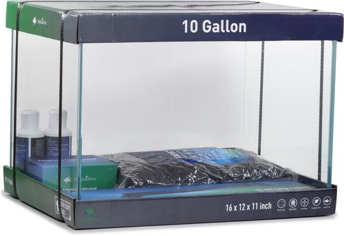Show full view: AquaZen Rimless Desktop Freshwater Planted Tank Kit, 10-gal slide 2 of 7